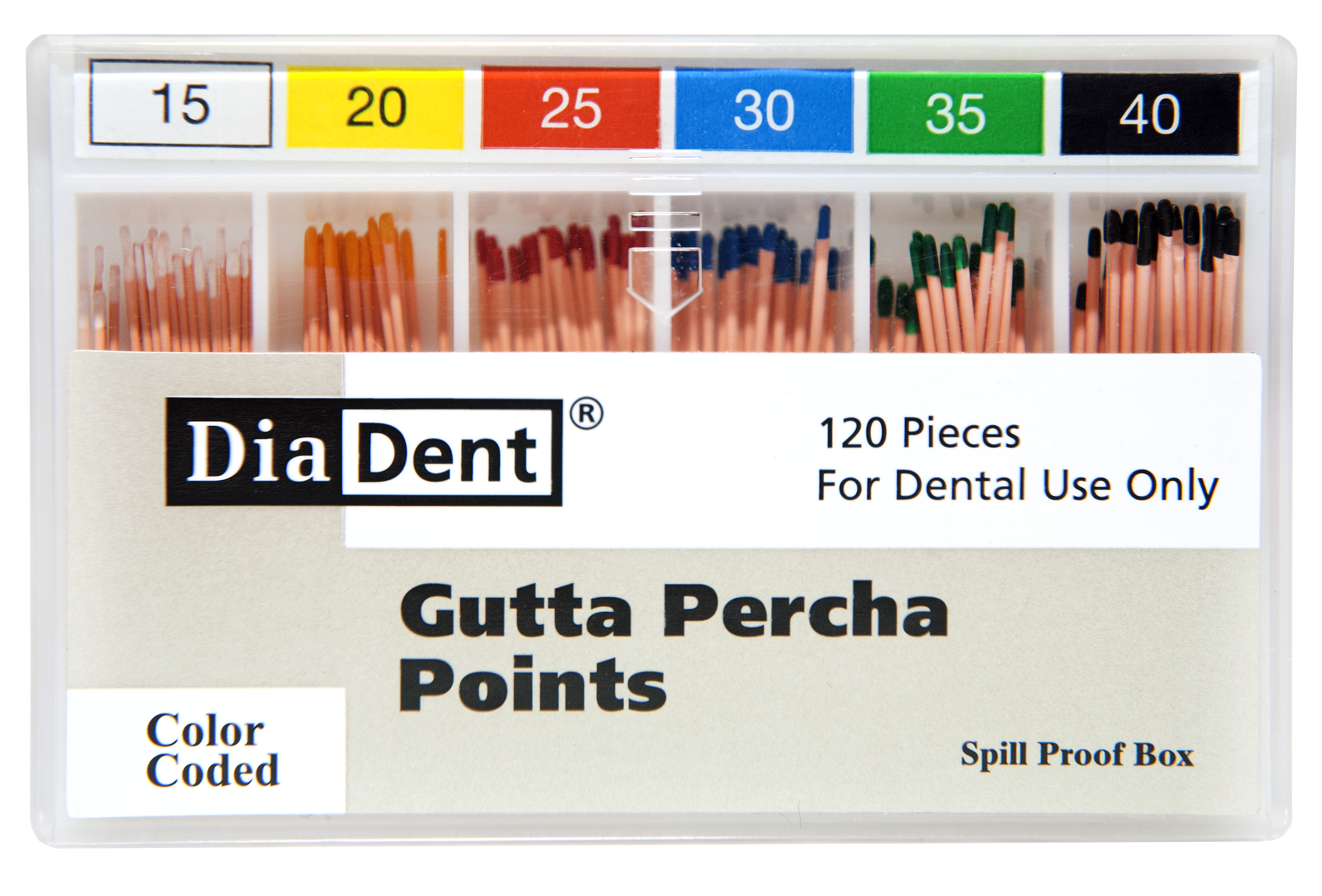 Hand Rolled Gutta Percha Points Size 10 Purple 120/Bx product image