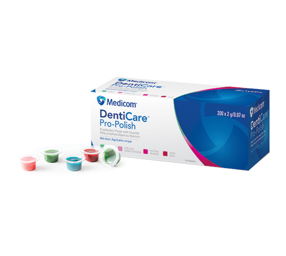 DentiCare, Pro-Polish, Prophy Paste Cups, Coarse, Mint, 200/Pk, 10047-CMUN thumbnail 5