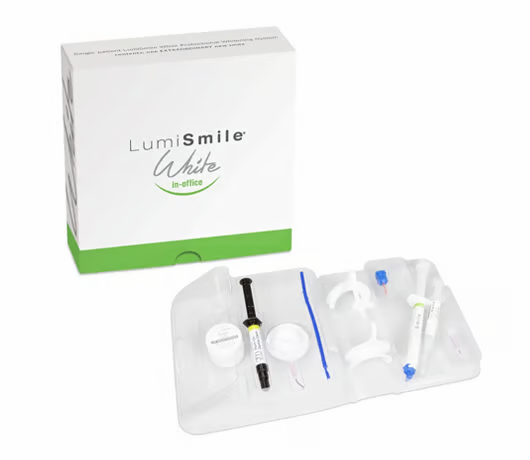 LumiSmile White In Office Whitening Gel Complete Kit 25% Hydrogen Peroxide Ea image