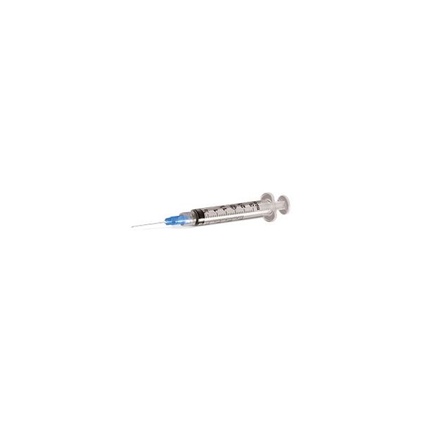 Hypodermic Syringe/Needle 22gx1" 3cc Black Conventional Low Dead Space 100/Bx thumbnail 4