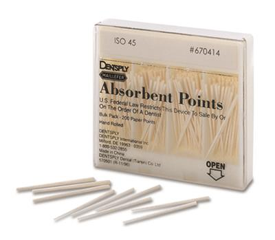 Hand-Rolled Absorbent Paper Points, Non-Sterile, Bulk Pack, Standard, Extra Coarse, Plain, 200/Pk, 670157 thumbnail 14