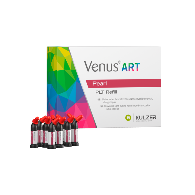 Venus Pearl Nanohybrid Bulk Fill, Light-Cure, PLT Refill, Universal Viscosity, 0.2 g, C2, 20/Pk, 66048161 thumbnail 10