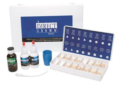 DirectCrown Crowns Size AC12 Lower Molar Replacement Crowns 8/Bx thumbnail 9