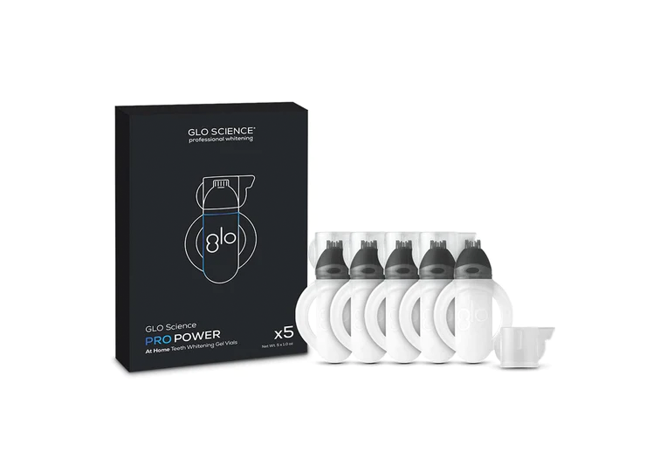 GLO PRO POWER+ Home Whitening Gel 10% (5 Vials)(6) thumbnail 2