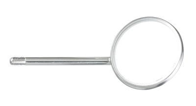 -4 Mouth Mirror Plane Surface Simple Stem (12) - -4 Mouth Mirror Plane Surface Simple Stem (12) - Image 1