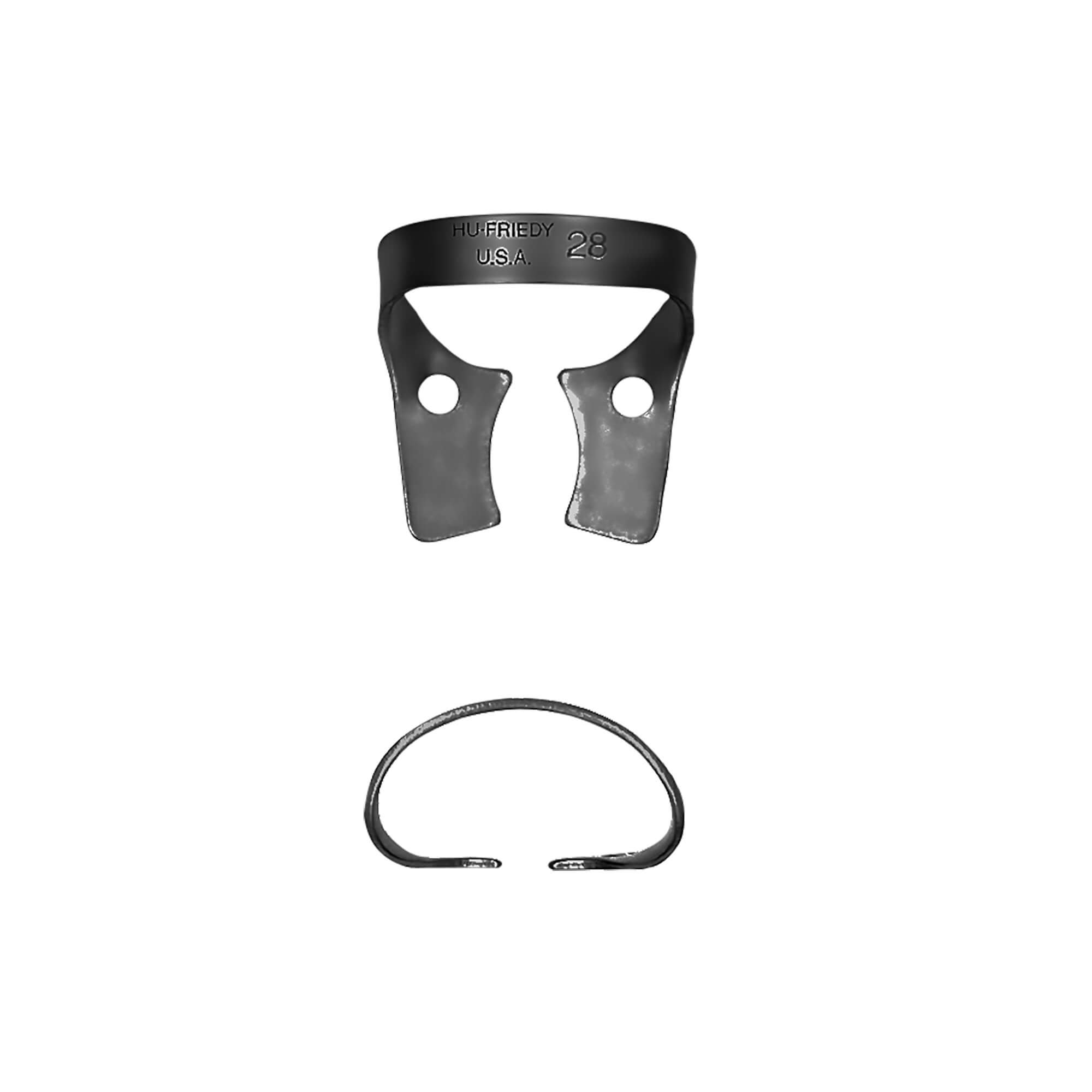 Hu-Friedy Black Line Rubber Dam Clamp Wingless Size 28 Ea thumbnail 8