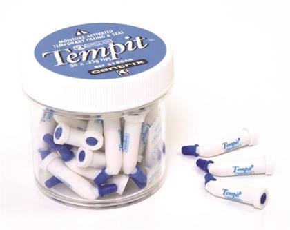 Tempit Temporary Filling Material, Pre-Filled Tips, 0.35 g, Medium Viscosity, 30/Pk, 310060 thumbnail 14