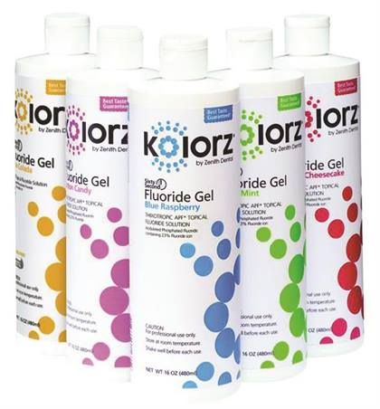 -Kolorz Cherry Cheesecake 60 Second Fluoride Gel (1 - -Kolorz Cherry Cheesecake 60 Second Fluoride Gel (1 - Image 1