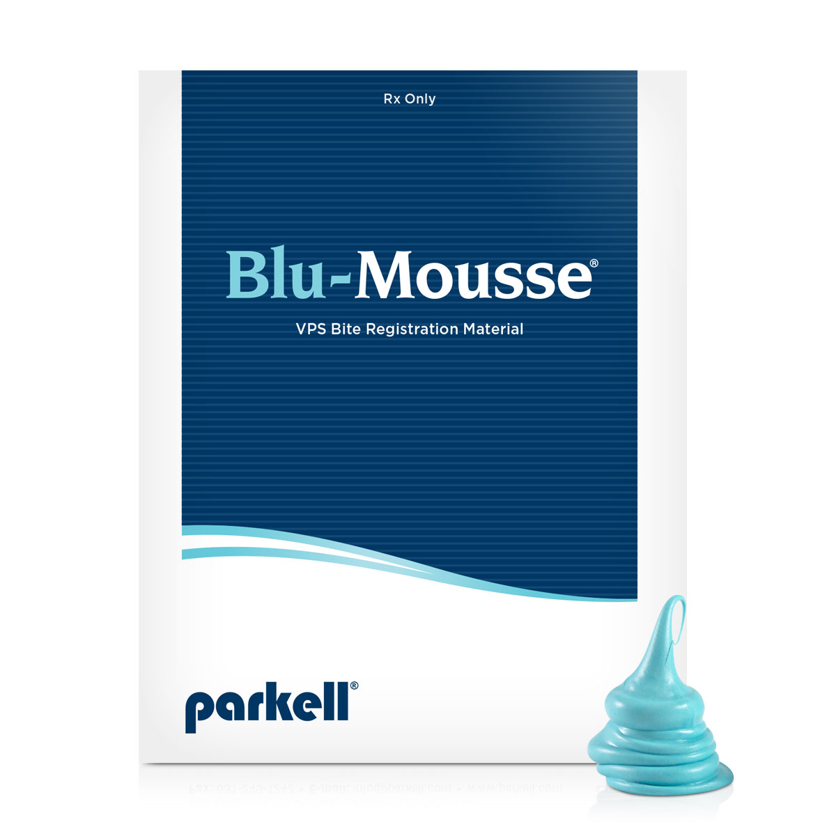 Blu-Mousse Bite Registration Super Fast Set Unflavored Splt Crtrdg Pkg 2/Pk thumbnail 14