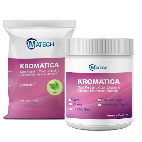Kromatica Alginate 1lb/Pouch x 10 Fast Set Mint thumbnail 4