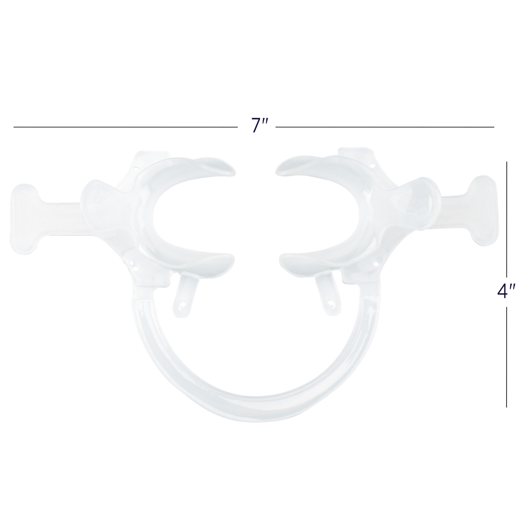 Practicon C-Type Winged Cheek Retractor Small (10) - Practicon C-Type Winged Cheek Retractor Small (10) - Image 1