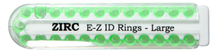 E-Z ID Instrument Rings, Large, Neon Green, 25/Pk, 70Z200P thumbnail 11