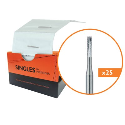 Sterile Carbide Bur Singles Friction Grip XL 557 25/Pk thumbnail 5