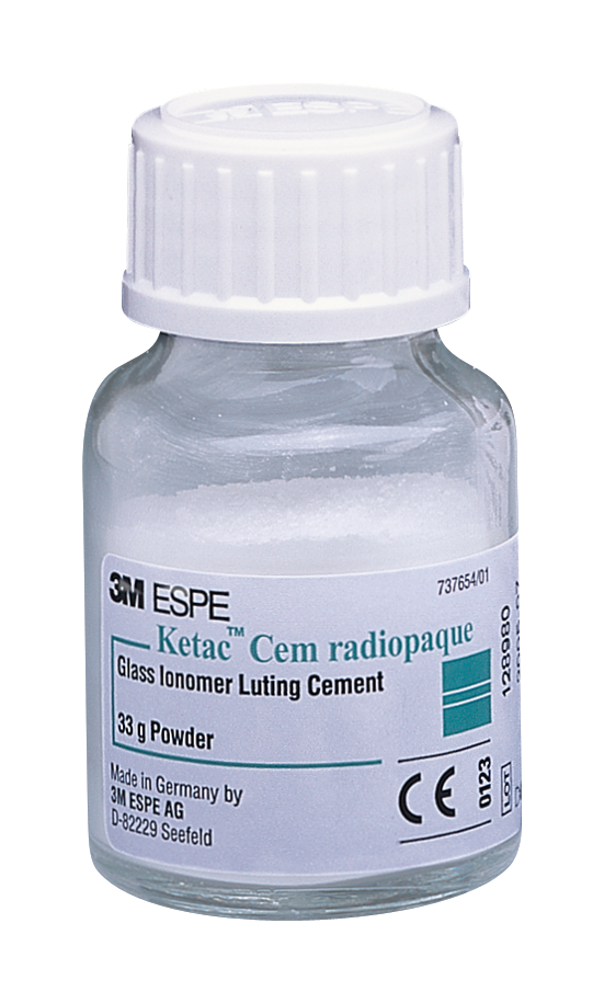 Ketac Cem Radiopaque Glass Ionomer Luting Cement, Powder Refill, 33 g, 1/Pk thumbnail 12