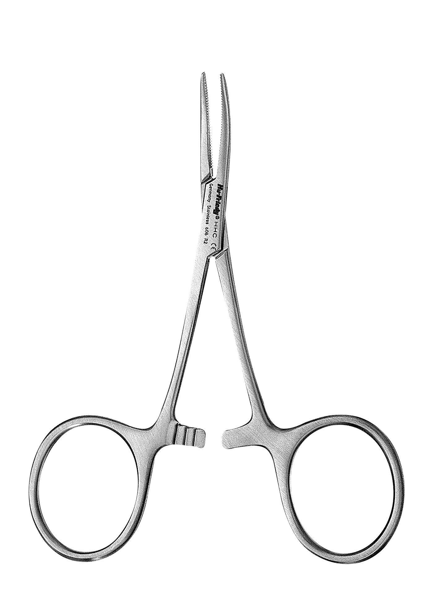 Scissors Hemostat 4 in Hartmann Curved Stainless Steel Ea thumbnail 6