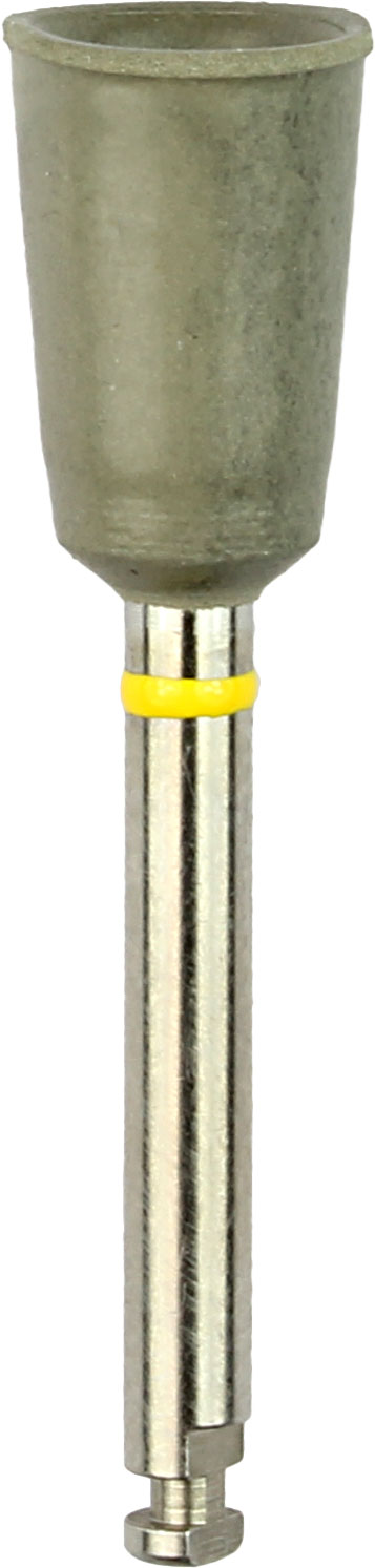 CeraMistÃ© Soft Polishers, CA, Ultra, Cup, # 065, Grey/Yellow, 12/Pk, 254A thumbnail 12