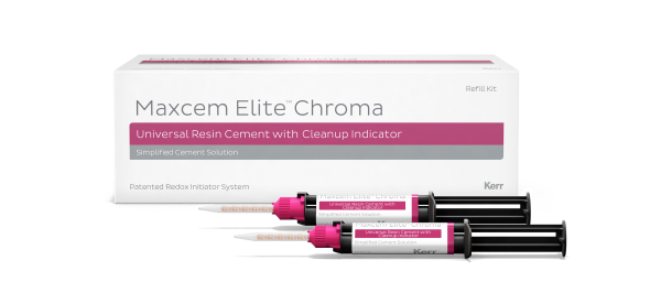 Maxcem Elite Chroma Resin Cement, Refill, 5 g, White, 2/Pk thumbnail 15