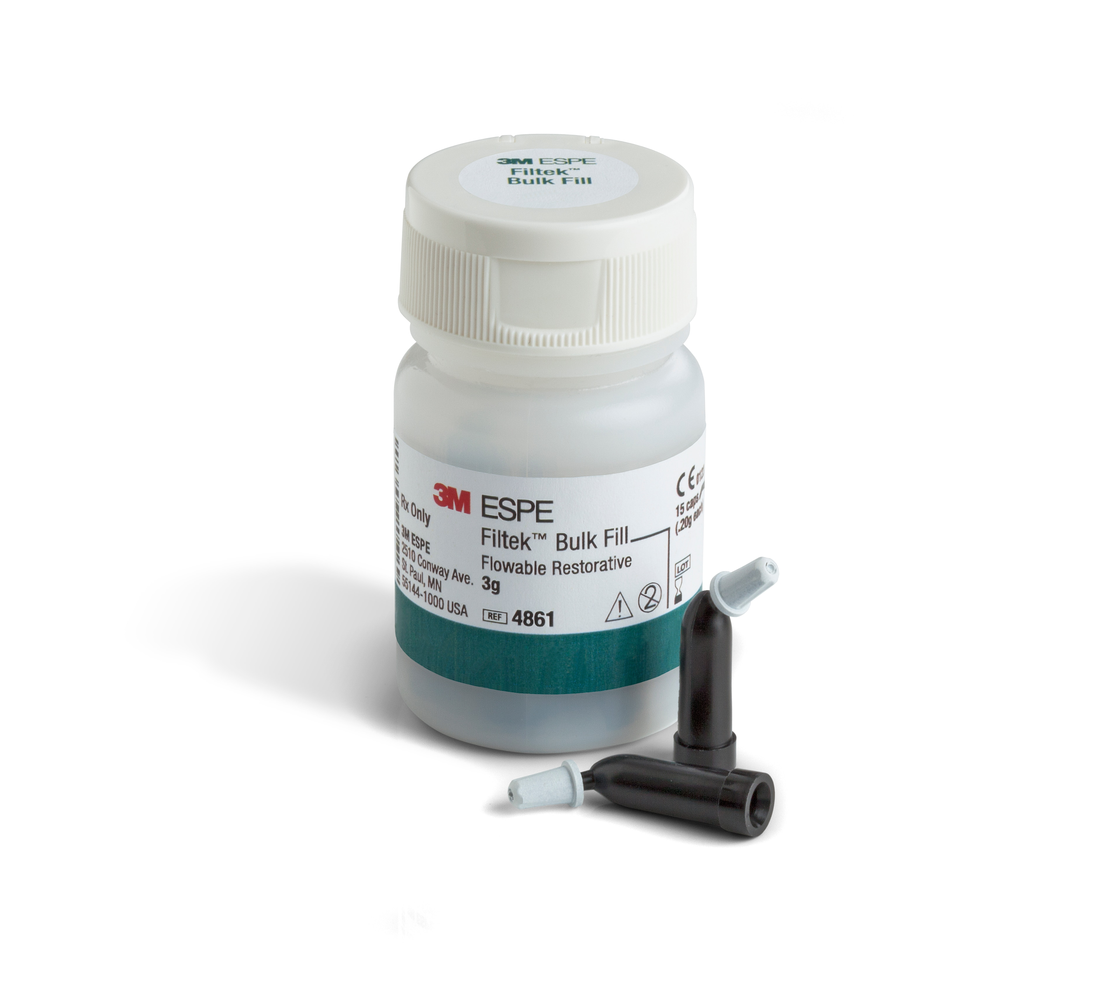 Filtek Bulk Fill Flowable Capsules, 0.2 g, A1, 15/Pk, 4861A1 thumbnail 11