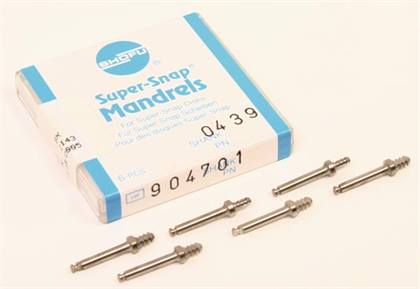 Super-Snap Disk and Buff Disk Mandrels, CA, Stainless Steel, 6/Pk, 0439 thumbnail 15