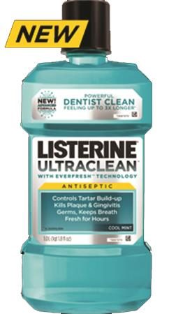 -Listerine Ultraclean Arctic Mint 1.5 Liters (6) - -Listerine Ultraclean Arctic Mint 1.5 Liters (6) - Image 1