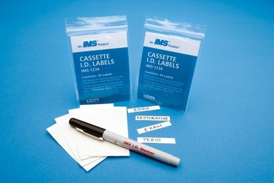 IMS Cassette ID Labels Polyester Silver 50/Pk thumbnail 6