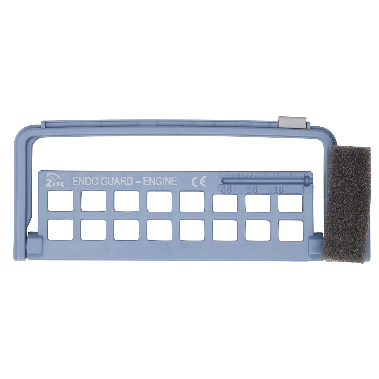 Steri-Endo Guard, 16-Hole, for Engine and Hand Files, 5 3/8" x 3/8" x 2 3/16", Blue, 1/Pk, 50Z452B thumbnail 9
