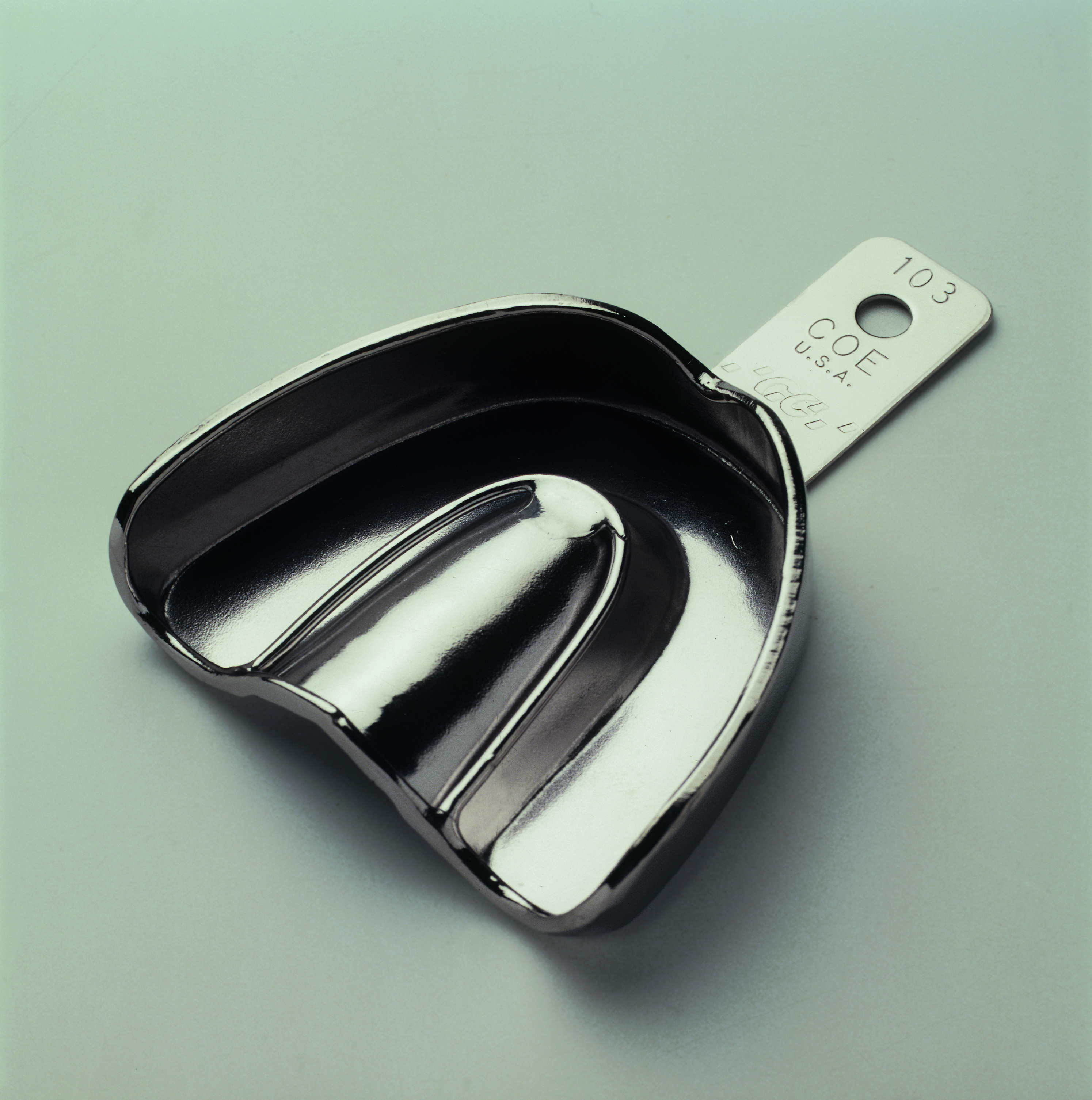 #103 Medium/Large Upper Nickel-Plated Regular Solid Tray thumbnail 6