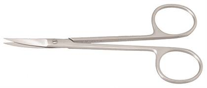 Surgical Scissors 4.5 in Iris Curved Ea thumbnail 10
