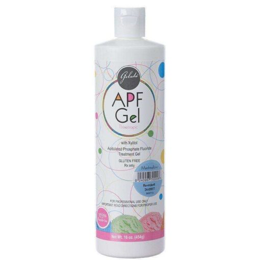 Gelato 60 Second Fluoride Gel 1.23% APF Marshmallow 16oz/Bt thumbnail 11