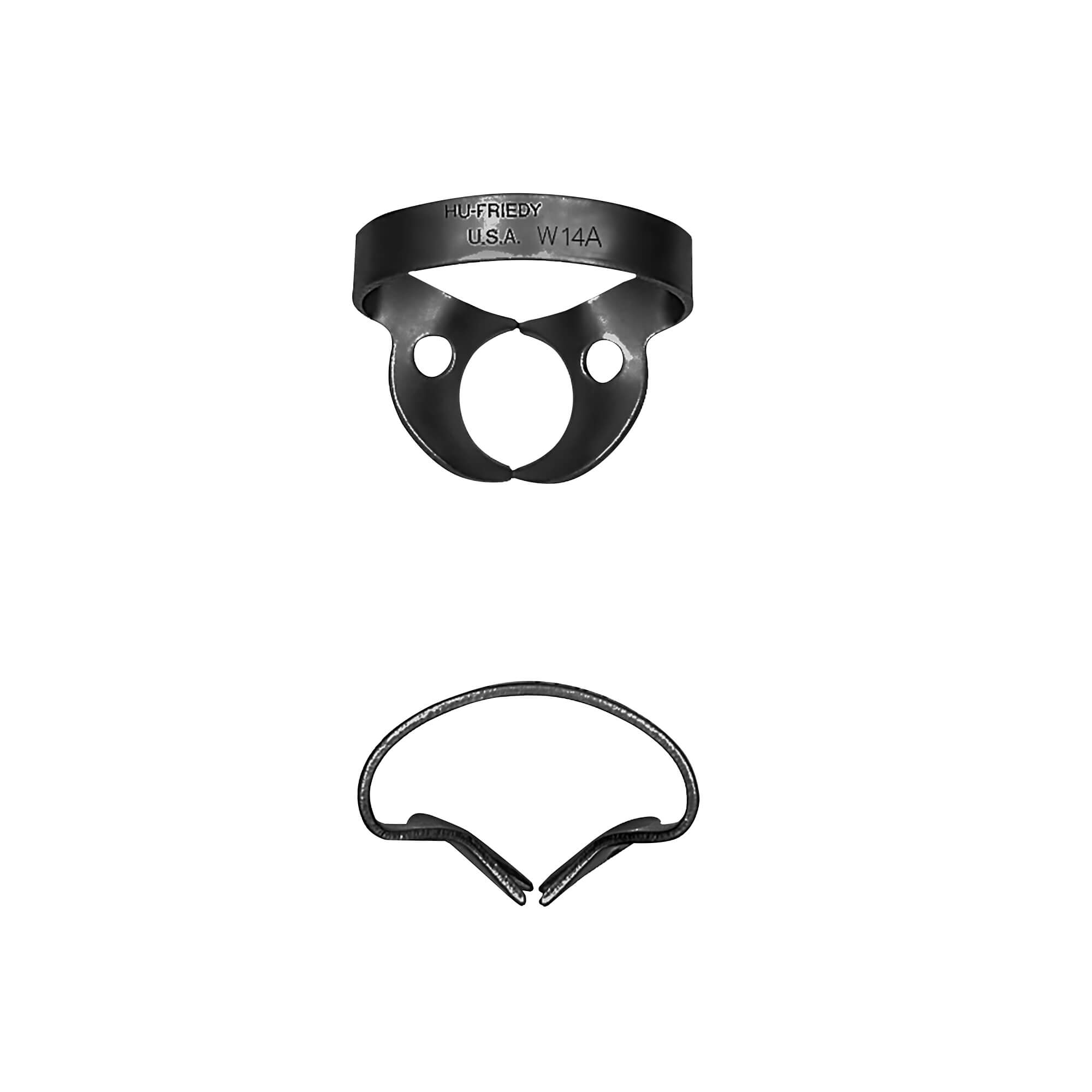 Black Line Rubber Dam Clamp Wingless W14A Ea product image