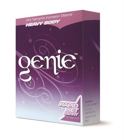 Genie VPS Impression Material, Heavy Body, Rapid Set, 50 ml, 2/Pk, 77630 thumbnail 13