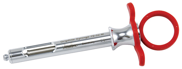 GripRite Aspirating Syringe C-W Type Red Standard Ea thumbnail 4