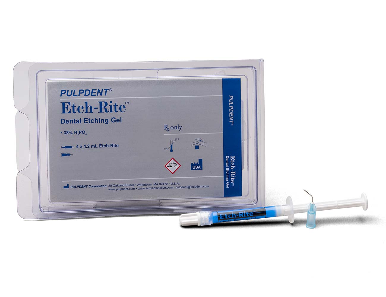 Etch-Rite Dental Etching Gel, Jumbo Etch-Rite, Empty Syringe Refill, 3 ml, 5/Pk, SY-ET3 thumbnail 12