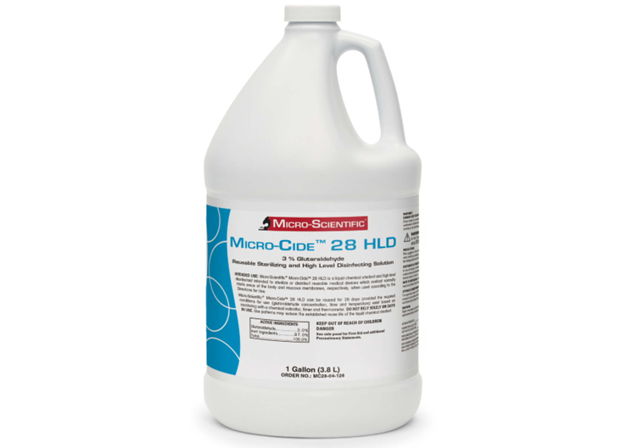 MICRO-CIDE 28 HLD GLUTARALDEHYDE GALLON - MICRO-CIDE 28 HLD GLUTARALDEHYDE GALLON - Image 1