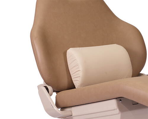 Crescent Memory Backrest Beige Visceolastic Memory Foam Ea product image