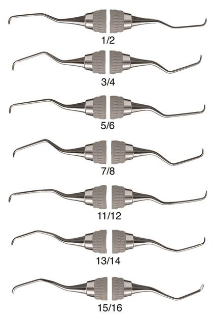 Curette mini Double End Size 7/8 #6 Satin Steel Immunity Steel Ea thumbnail 10