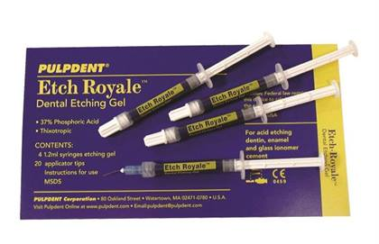 Etch Royale Dental Etching Gel, 37% Phosphoric Acid, Syringe Kit, 1.2 ml, Dark Blue, 4/Pk, ER thumbnail 10