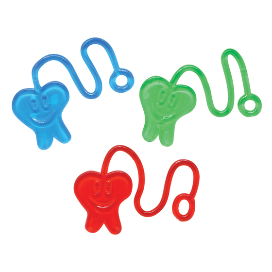 Toy Sticky Tooth Assorted Neon 36/Pk product image