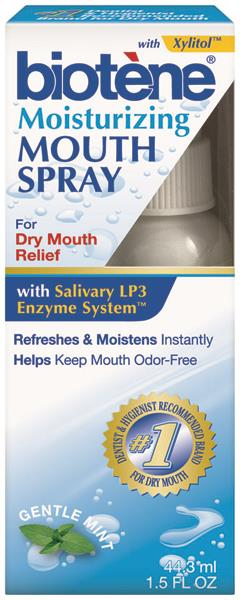 Biotene Dry Mouth Moisturizing Spray 1.5 oz Mild Mint 6/Bx thumbnail 2