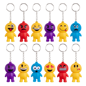 Key Chain Emoticon 12/Pk product image
