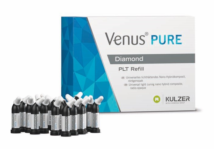 Venus Diamond High Viscosity Composite Pure Dark Universal Compule Refill 20/Bx thumbnail 9