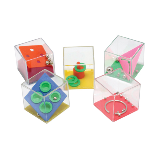 Toy Cube Puzzle Assorted Colors 24/Pk thumbnail 2
