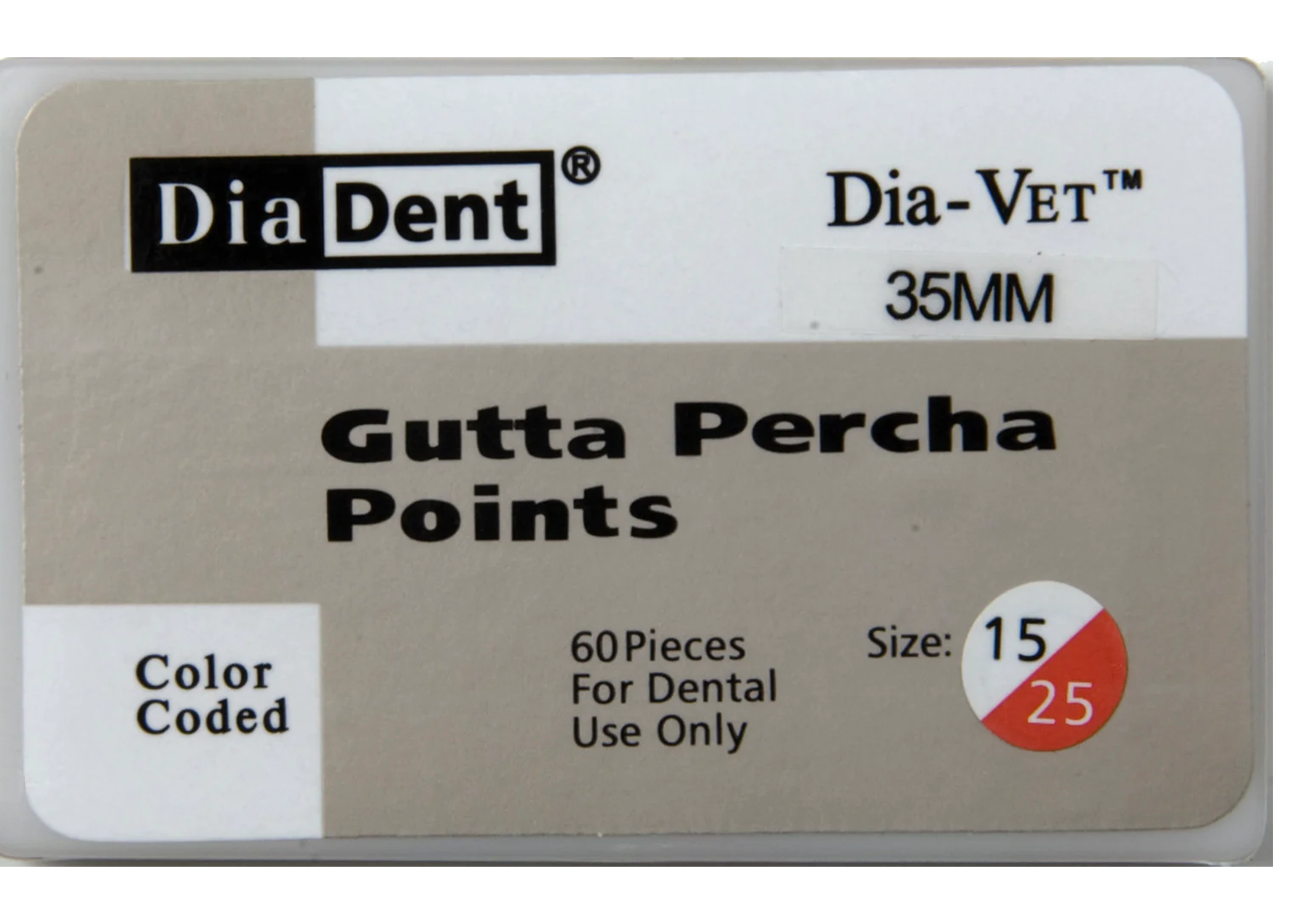 #45-55 Assorted .02 Taper Dia-VET Oversized Gutta Percha Points 35mm Cell Box of 60 thumbnail 4