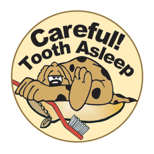 Stickers Tooth Asleep Dog 100/Rl thumbnail 2