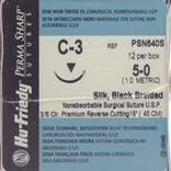 Suture Silk C-3 Needle 5-0 Box of 12 thumbnail 7
