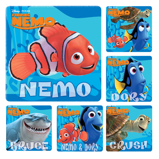 Stickers Nemo Assorted 100/Rl thumbnail 7
