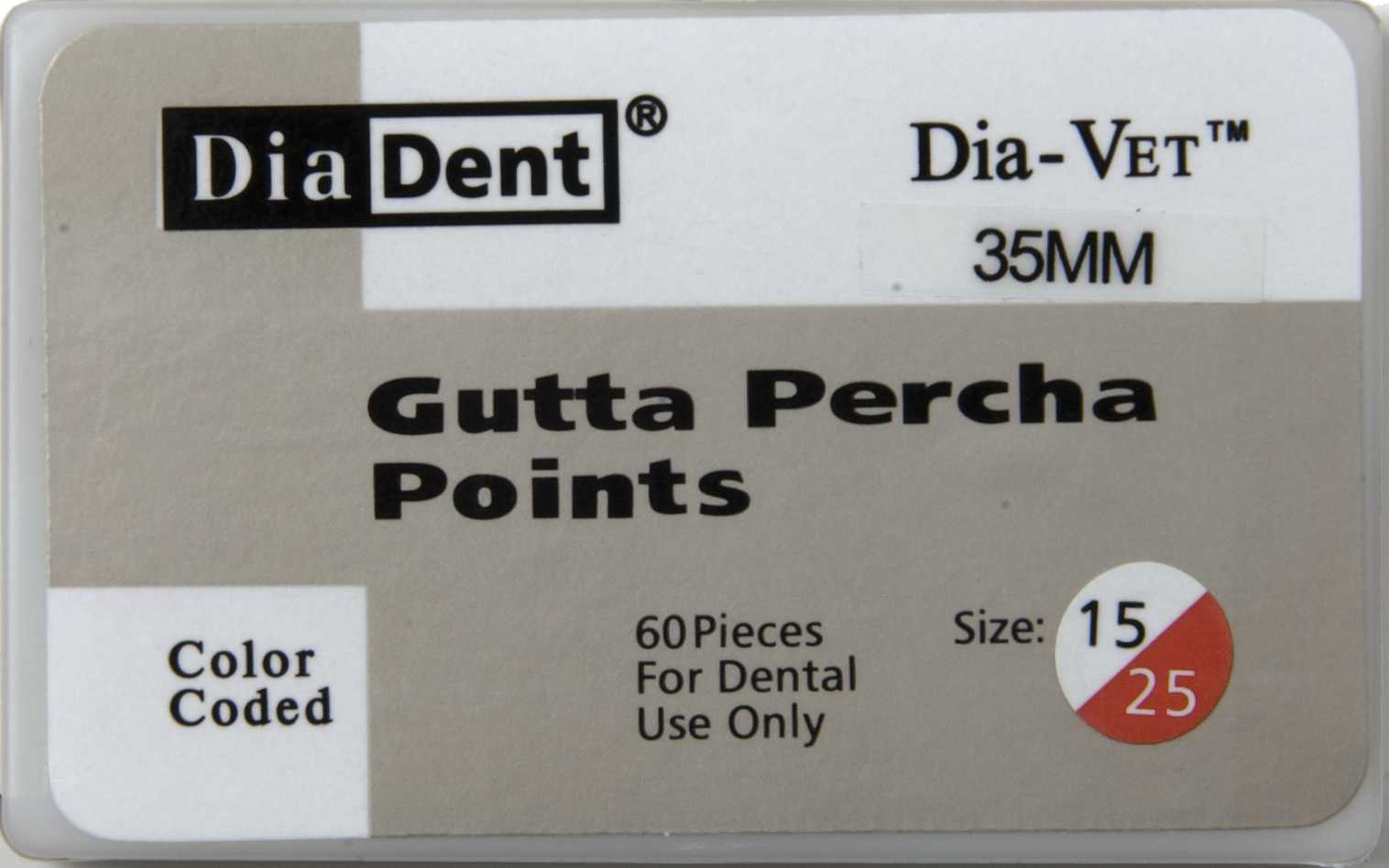 #60-80 Assorted .02 Taper Dia-VET Oversized Gutta Percha Points 35mm Cell Box of 60 thumbnail 4