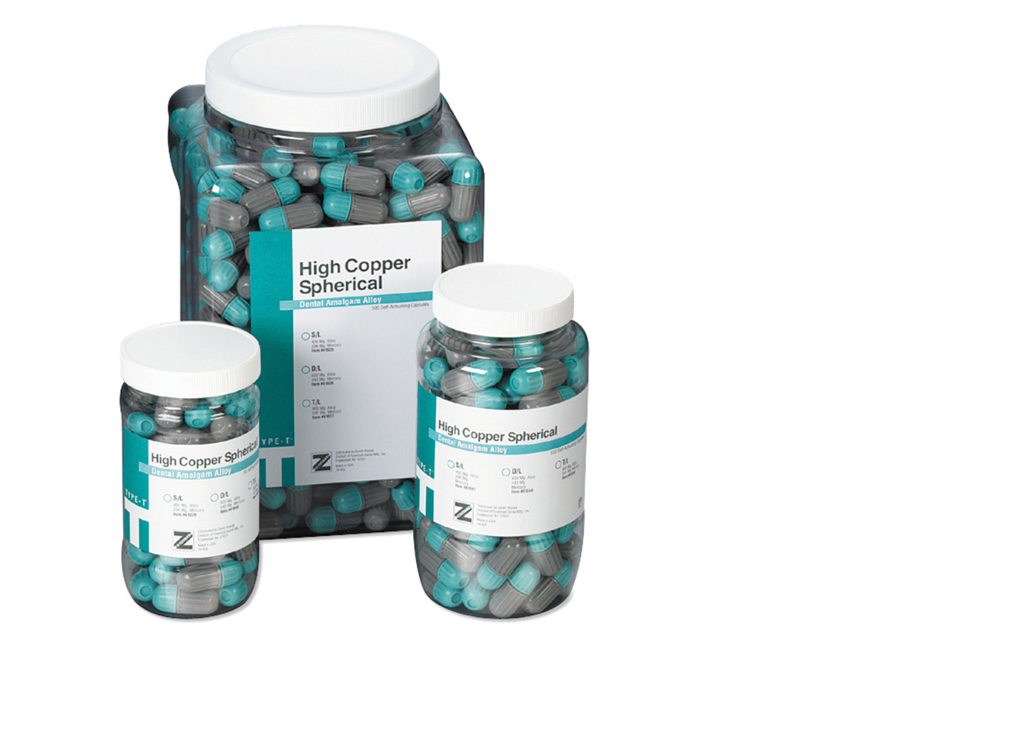 Royale High Copper Dispersed Phase Amalgam Alloy – 1 Spill, 500/Pkg - Royale High Copper Dispersed Phase Amalgam Alloy – 1 Spill, 500/Pkg thumbnail 3