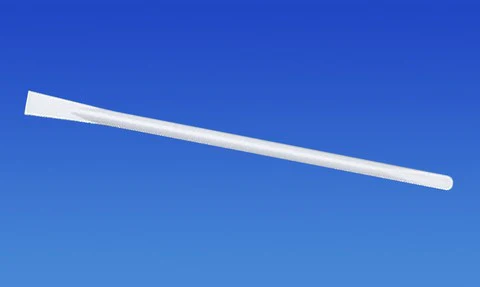 Candeez Disposable Mixing Stick and Spatula, Double-Ended, 4.5", White, 100/Pk product image