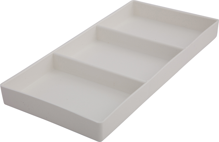 Cabinet Tray 7 7/8 in x 3 3/4 in x 3/4 in Size 17 White Ea thumbnail 9